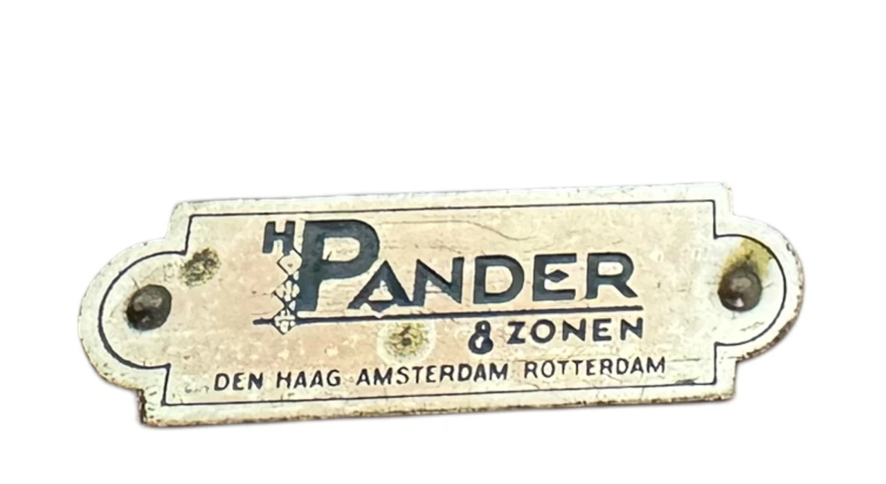 Art Deco Amsterdamse School Cart or Trolley by Paul Bromberg for Pander, 1920s